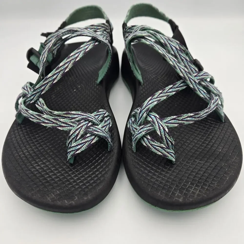 Chaco ZX/2 Classic Sandals Multicolor, Green/Blue – Women’s 9
